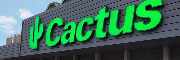Enseigne Cactus