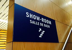 Panneau directionnel